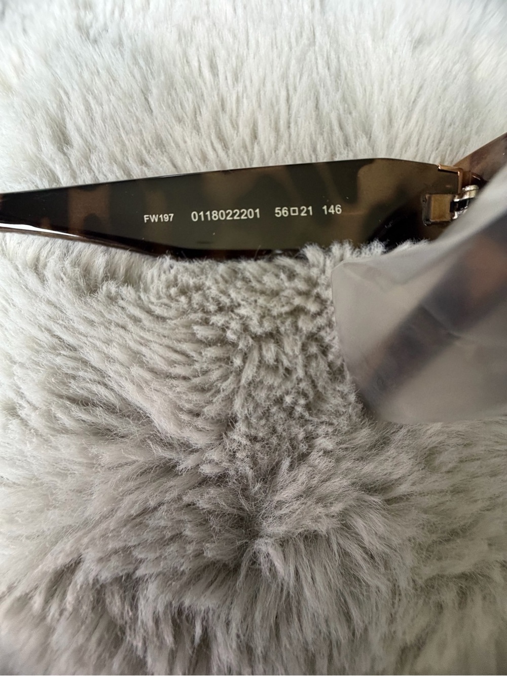 Fossil Full Rim Cat Eye Non-Polarized Sunglasses (Uv 400) Brown Lens Fw197-Khaki - Picture 3 of 8